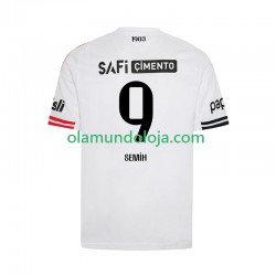 Camisola Besiktas Tammy Abraham 9 Homem Equipamento Primeiro 2025-2026 Manga Curta